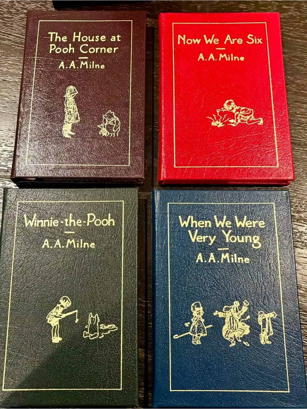 Winnie the Pooh leather-bound first collector edition